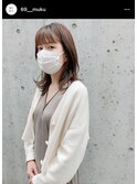 はねても可愛いミディアム