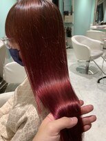 ミエルヘアーエスト 新宿店(mielhair est)&nbsp;グラデーションピンクカラー