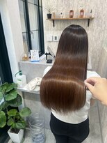 ヒアー 岡山(here)&nbsp;髪質改善/艶ボルドー/ベビーバング/プレミアムカラー