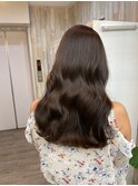 大人上品秋カラー ヨシンモリ クリアブラウンカラー