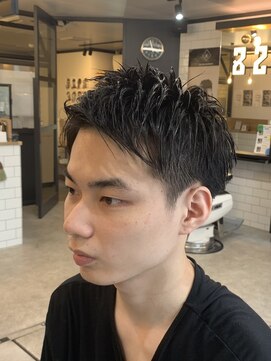 フランクスバーバーザスタンド(Frank’s barber the stand) ビジネスツーブロックショートマッシュF