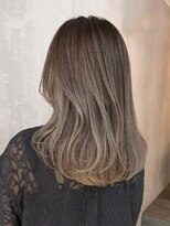 アルバム 渋谷パルコ(ALBUM) スモーキーグレージュ_グレージュカラーボブウルフ_ba416422