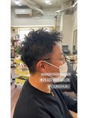PEACE hair salonのメンズパーマ
