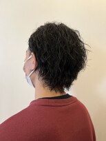 ヒカ ヘアーデザイン(Hika hair design)&nbsp;ツイストスパイラル×耳かけセンターパート