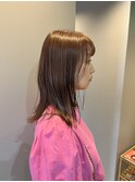 オレンジブラウン