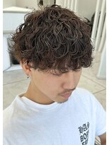 エース 岐阜店(Ace)&nbsp;波巻きスパイラルパーマメンズマッシュツイストスパイラルパーマ