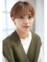 アッシュ 池袋店(Ash)&nbsp;20代30代40代【小顔ヘア】耳掛けマッシュショート　＃池袋駅