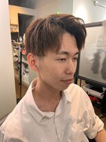 クロム トウキョウ ザ バーバー 新宿(CHROM TOKYO the Barber) アップバング