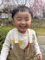 ハイブ 金沢(Hive)&nbsp;タラちゃんカットショートカットオン眉ジュニアカット子供カット