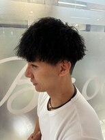 ヘアースペースブルーム ヒーロー 園田店(HAIR SPACE BLOOM hero) メンズスパイラルパーマ