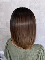 スキル 石岡(SKILL) 髪質改善ストレート/ニュアンスカラー