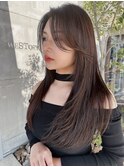 レイヤーカット 韓国 ツヤ髪 新守山 名古屋 小幡 春日井