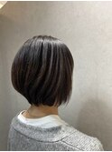 ミディアム×グラデーションボブ【TELA HAIR 守谷】