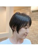 40代/50代/くびれショート/大人ショートカット