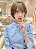 ロンド アンブル 四条烏丸(Lond ambre) 川村利幸/大人美人ショート×グレージュ