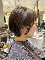 ラボー ノースプラザ店(LA'BO) 【LA'BO三浦】乾かすだけでまとまる◎ショートボブ×アッシュ