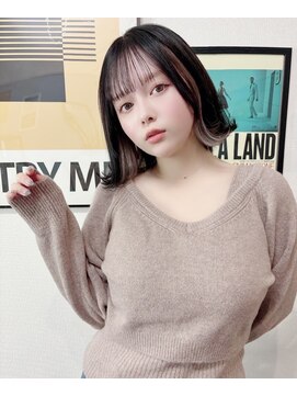 ディレクト 新宿(Direct) ◆ウルフボブ/レイヤーボブ/外ハネボブ/ミディアム/新宿