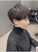 30代40代50代小顔似合わせカットくびレイヤーエモージュ大人可愛