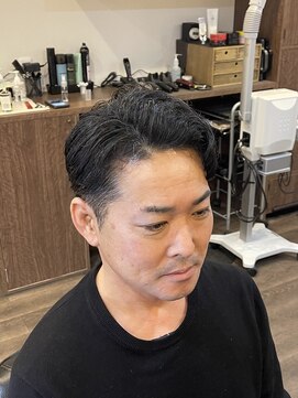 ジェイソン(JASON) 癖毛サイドパート
