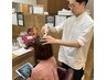 頭皮のエイジングケア×【高濃度ビタミンヘッドスパ】+【Lady's】カット