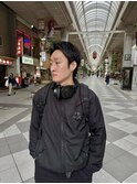★黒髪★スパイキーショート★