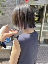 ルミヨコハマ 横浜駅店(Lumi) インナーカラーブルー
