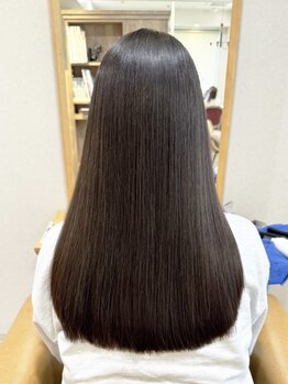 パッション 中山2号店(PASSION)の写真/一人一人に合わせたオーダーメイド縮毛矯正☆欲しかった柔らかさで自然な理想のツヤと輝きが溢れる髪に！