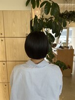 アドラーブル 万代店 (adorable)&nbsp;20代30代大人美人小顔ブリーチなし韓国ヘアボブスタイル