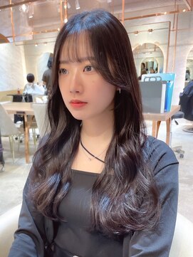 ロンド エスポワール 錦糸町(Lond espoir) 髪質改善縮毛矯正レイヤーカット顔周り前髪韓国ミニウルフ錦糸町