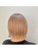 切りっぱなしボブ