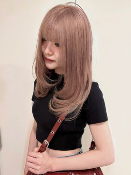 ペレ アネックス 大阪梅田茶屋町店(PELE ANNEX) ホワイトグレージュ/デジタルパーマ/チェリーブラウン/梅田