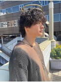 メンズカットパーマ/ニュアンスパーマ/フェザーパーマ[北千住]
