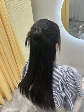 クランリリー 東梅田店(clan lily) カチモリハーフアップ