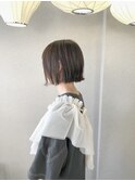 【大人女性の可愛い】重さの残らないフラットボブ