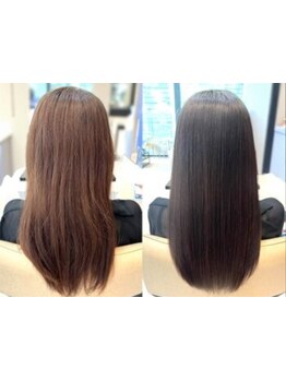 しなやかさに自信あり！オリジナルレシピによる浪漫だけの髪質改善★