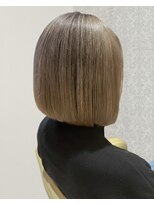 ヘアメイク アリエス 岩切店(HAIR MAKE aries) ハイトーンで叶える!モードなタッセルボブ