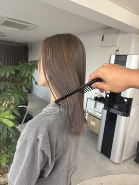 レアル 心斎橋 大阪(REAL) 秋冬人気のグレージュカラー