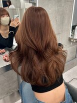 シイム(CYM)&nbsp;艶髪チョコレートブラウン/レイヤーカット/ウェーブ