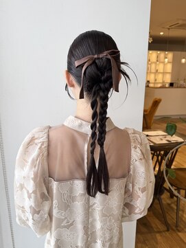 ルッツ(Lutz. hair design) 12/28 カチモリヘア ヘアアレンジ【千代田彩夏】