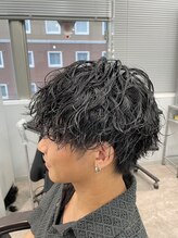 【men's】波巻きパーマ