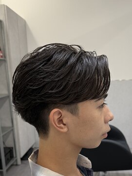 ビカムメンズヘアー 栄店(become men's hair) 曲がる縮毛矯正ニュアンスパーマフェザーパーマ
