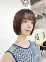 トト 船橋店(toto.)&nbsp;◇ココアブラウンボルドーミディアムレイヤーウルフカット[船橋]