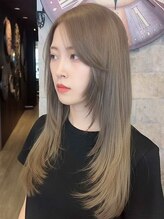 ≪明るさ×透明感≫カット＋ブリーチなしダブルカラー￥15400～