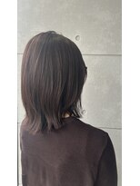 ジョワイユヘアーデザイン(Joyeux)&nbsp;joyeuxレイヤーカット/白髪染めグレージュ【盛本彩乃】
