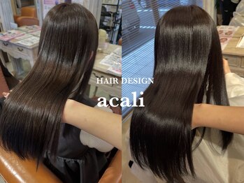 アカリ(acali)の写真/もう朝のうねりに悩まない◎くせ毛・パヤパヤ・エイジング毛をリセットする髪質改善メニュー多数◇