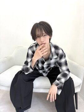 ヒップスアイズ(Hip's eyes) シースルーマッシュ/ツーブロック/men's/メンズ/学割