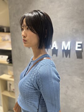 フレームプラス 御堂筋難波店(FRAME +) ショートボブ