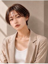 アン 青葉台(un)&nbsp;◆小顔ナチュラルショート【ミルクブラウン/ダークパープル】
