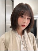 似合わせカット/ミディアムレイヤー/縮毛矯正/髪質改善/銀座駅