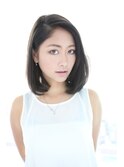 【salon de MiLK 原宿】黒髪大人ボブ
